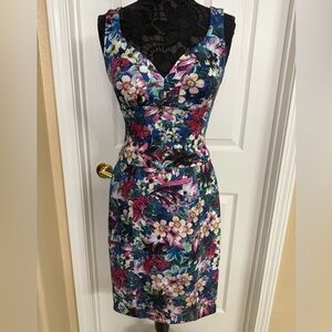 Floral Bodycon Top and Skirt Set by Guess